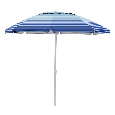 Caribbean Joe 7 Ft Beach Umbrella With UV   557642775